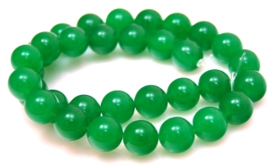 Jadeit - kula 12mm - zielony