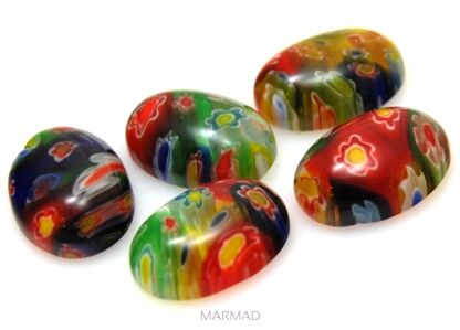 Millefiori i Lampwork