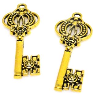 Zawieszka - ozdobny klucz 44x17mm