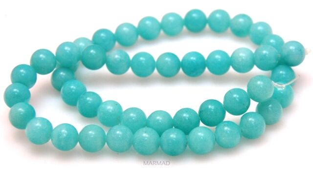 Jadeit - kula 8mm - amazonitowy