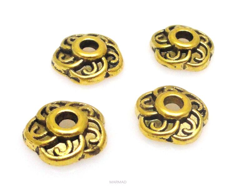 Czapeczki bali na korale - 10mm