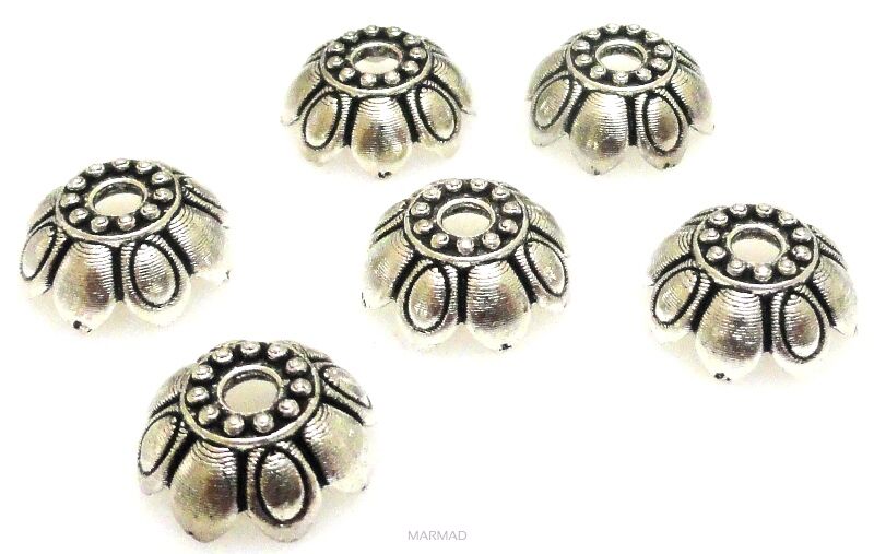 Czapeczki bali na korale kopuła 9mm