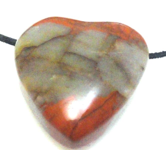 Mokait - na wisior - serce 38x38x17mm