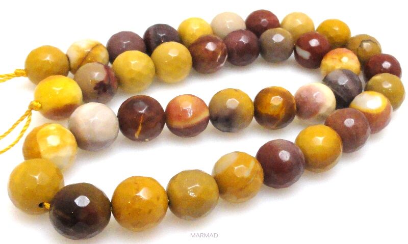 Mokait fasetowany kule 10mm