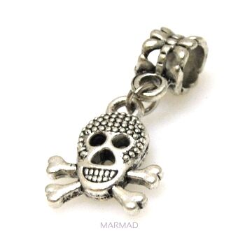 Charms - do zawieszania - czaszka