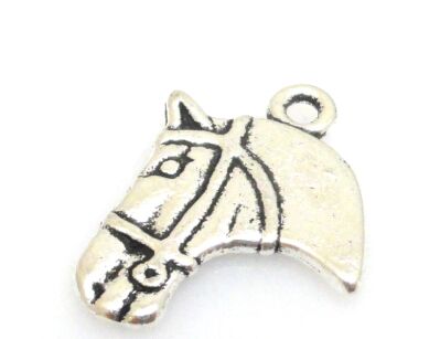 Zawieszka - głowa konia 20x15mm