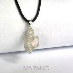 Zawieszka - kwarc Anielski 35x18mm - 11