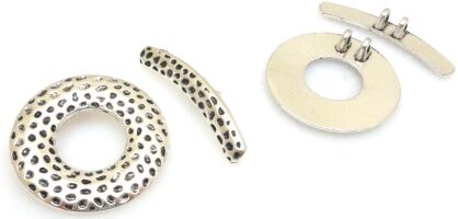 Zapięcie do korali kółko 25mm na dwie linki