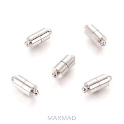 Zapięcie magnetyczne - 16x6mm, otwór -1,5mm