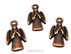 Aniołek - zawieszka 18x10mm- red copper