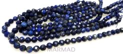 Lapis lazuli fasetowany - kula 4mm