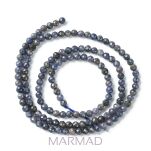 Szafir naturalny fasetowany - kula 4mm