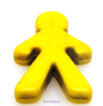 Howlit - chłopczyk 22x16mm - żółty
