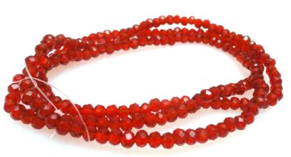 Kryształki fasetowane - oponki 3x2mm