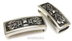 Klamra - łącznik 40x16mm do bransolety - stainless steel