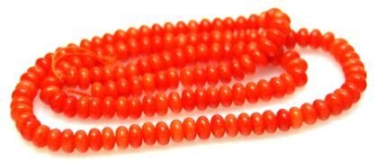 Koral - oponka 5x3mm - pomarańczowy