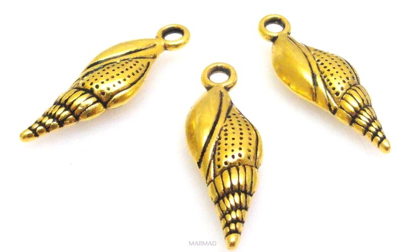 Zawieszka - muszelka 23x7mm