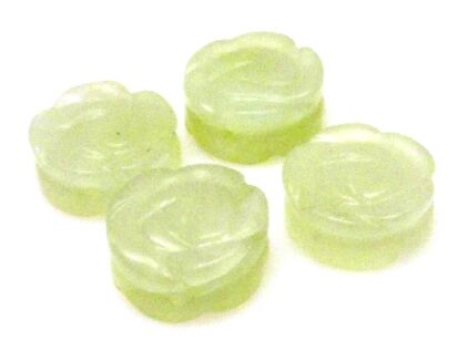 Jadeit - różyczka 14mm - kolor winogrona