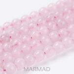 Kwarc różowy - kula 4mm - 2