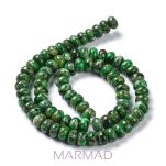 Jaspis cesarski zielony - oponka 8x5mm - 2