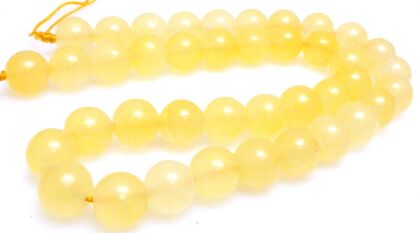 Selenit żółty - kula 10mm