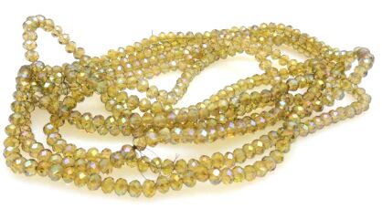 Kryształki fasetowane - oponki 4x3mm