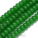 Jadeit malezyjski zielony- oponka 10x6mm - 2