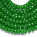 Jadeit malezyjski zielony- oponka 10x6mm - 3