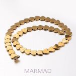 Hematyt złoty - serce 10x10mm - 2