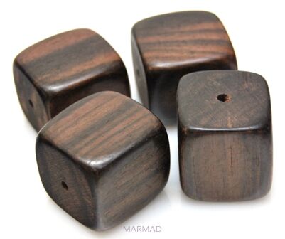 Heban - kostka 25x25mm