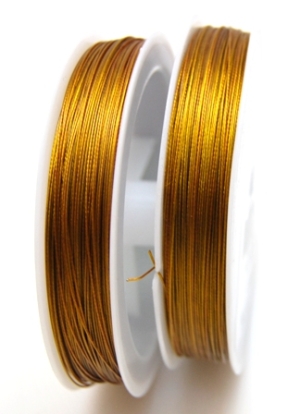 Linka jubilerska złota - średnica 0,45mm