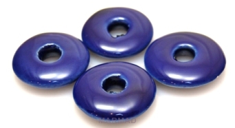 Donut 25mm - ceramika niebieska