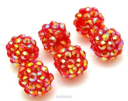 Akryl - kula 12mm - różowe