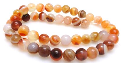 Agat karneol kule 8mm