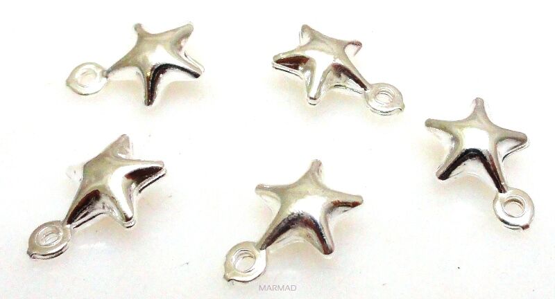 Zawieszka gwiazdka 11x8mm - srebro 925
