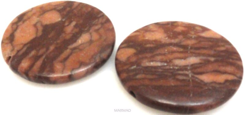 Trawertyn - na wisior - moneta 35mm