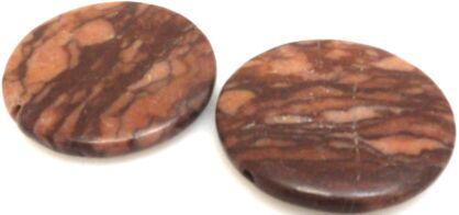 Trawertyn - na wisior - moneta 35mm