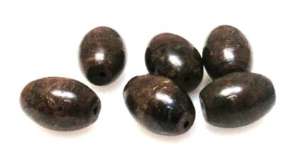 Bronzyt - oliwka 14x10mm