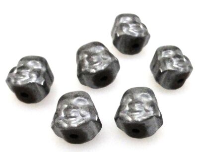 Hematyt matowy - głowa Buddy 8x7mm