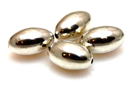 Oliwka gładka 13x8mm - srebro 925