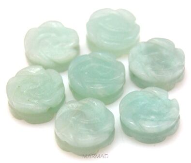 Amazonit - różyczka 14mm 