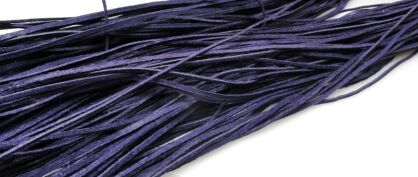 Rzemień fioletowy skórzany - grubość 1x1,5mm