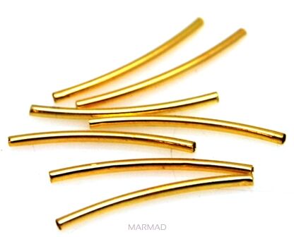 Rurka łuk 20x1,5mm - złocona