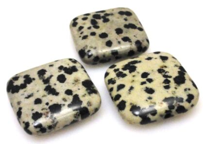 Jaspis dalmatyńczyk - kwadrat 25x25mm