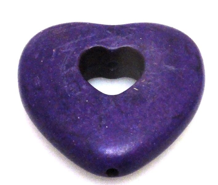 Howlit - serce 30mm - fioletowy