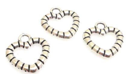 Zawieszka - serce 13x12mm