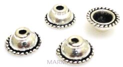 Czapeczki bali na korale kopuła 10mm