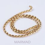 Hematyt złoty - oliwka 5x3,5mm - 2