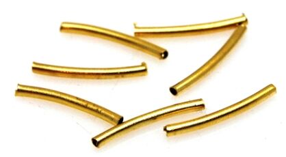 Rurka łuk 15x1,5mm - złocona