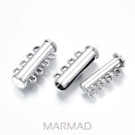 Zapięcie magnetyczne typu slide - 4 oczka - 2